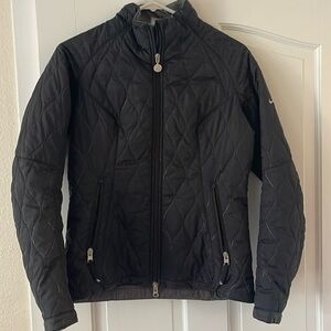 Nike women’s reflective quilted light weight puff jacket size small. Like new!
